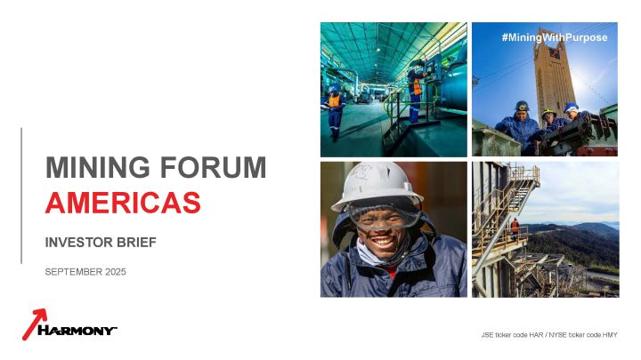 Mining Forum Americas - investor brief [thumbnail]