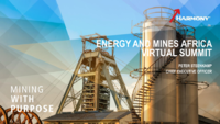 Mining and Energy: building a roadmap to decarbonisation, Peter Steenkamp [thumbnail]